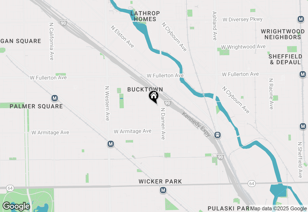 Map of 2040 W Shakespeare Avenue, Chicago, IL 60647