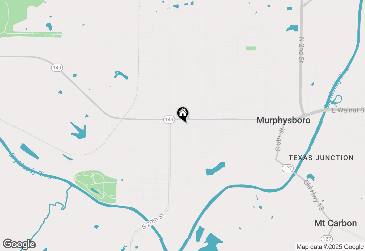 Map of 1844 Spruce Street, Murphysboro, IL 62966