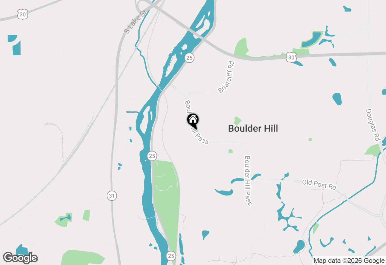 Map of 123 Boulder Hill Pass, Montgomery, IL 60538