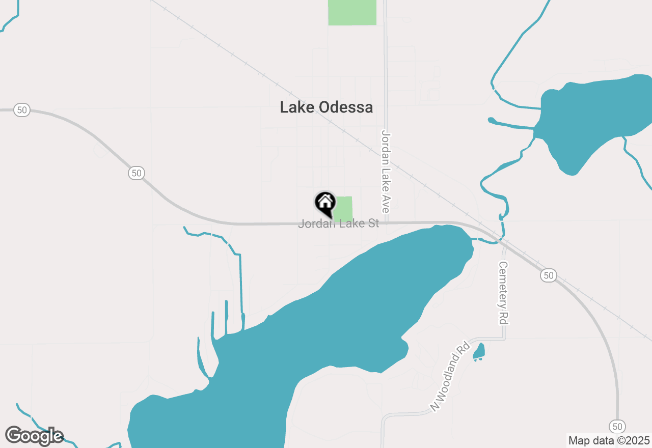 Map of 928 Jordan Lake Street, Lake Odessa, MI 48849