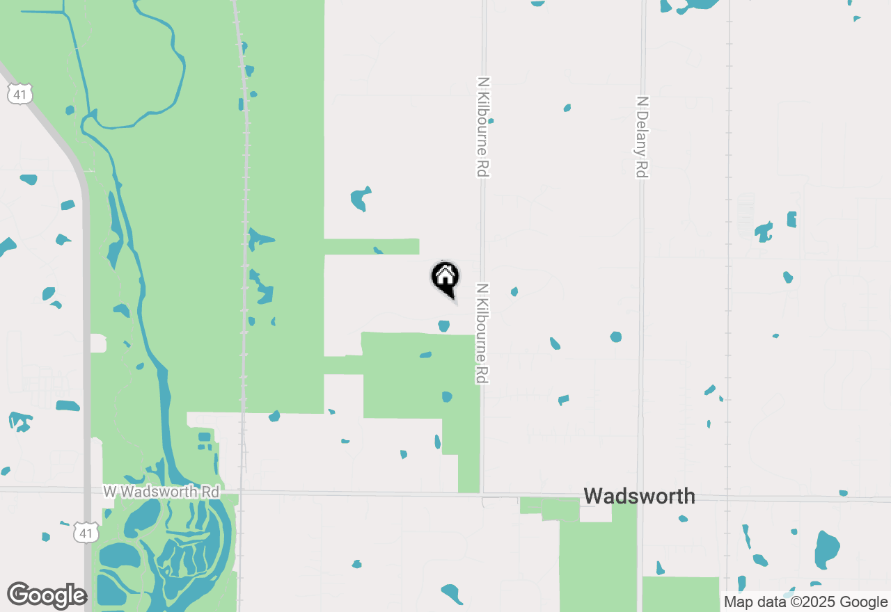 Map of 14604 W Concord Court, Wadsworth, IL 60083