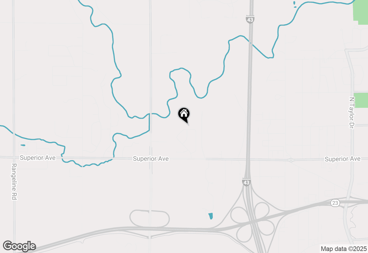 Map of 1644 Golf View Dr W, Sheboygan, WI 53083