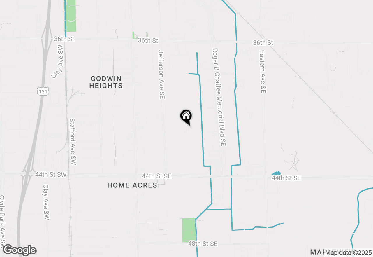 Map of 4111 Woodstock Avenue Se, Grand Rapids, MI 49548