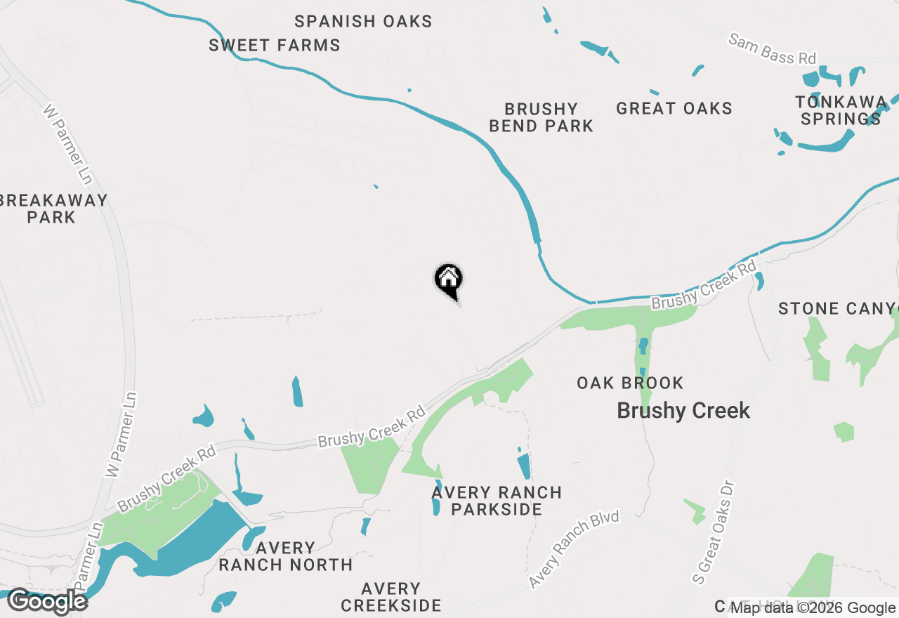 Map of 300 Apache Dr, Cedar Park, TX 78613