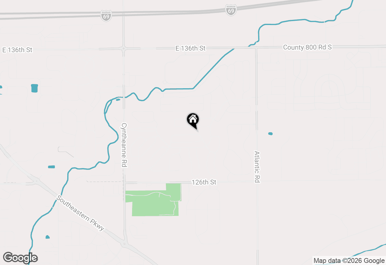 Map of 16232 Brookmere Avenue, Fishers, IN 46037