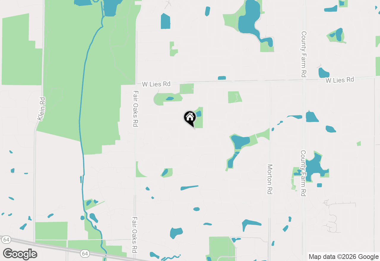 Map of 1279 Bison Trail, Carol Stream, IL 60188