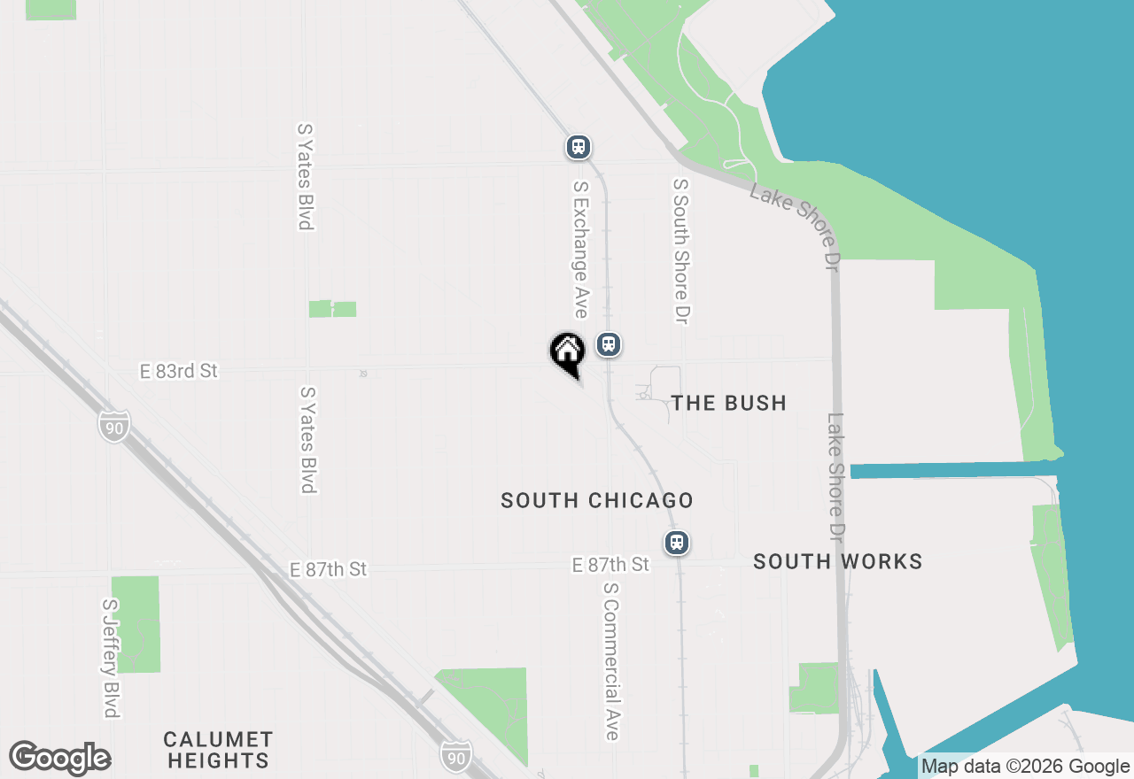 Map of 8367 S Baltimore Avenue, Chicago, IL 60617