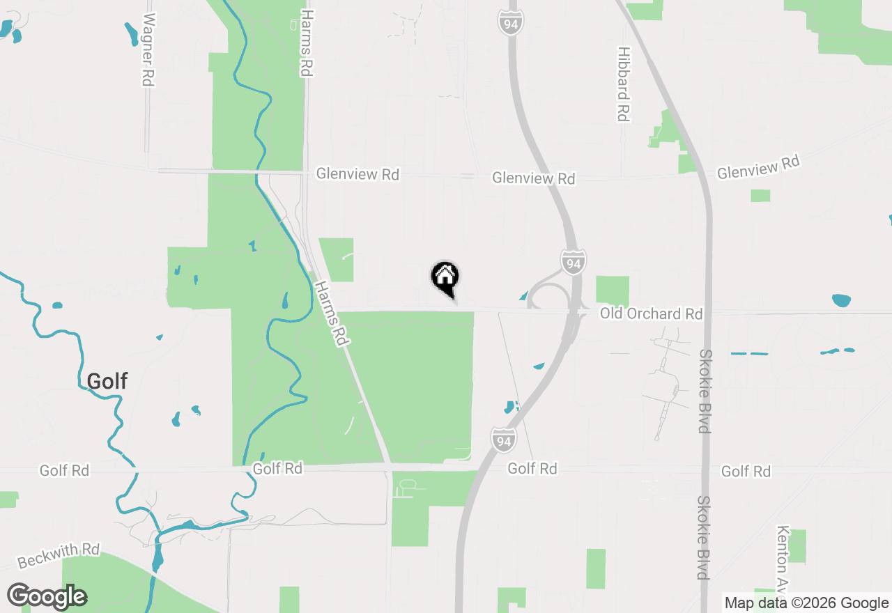 Map of 5424 Old Orchard Road, Skokie, IL 60077