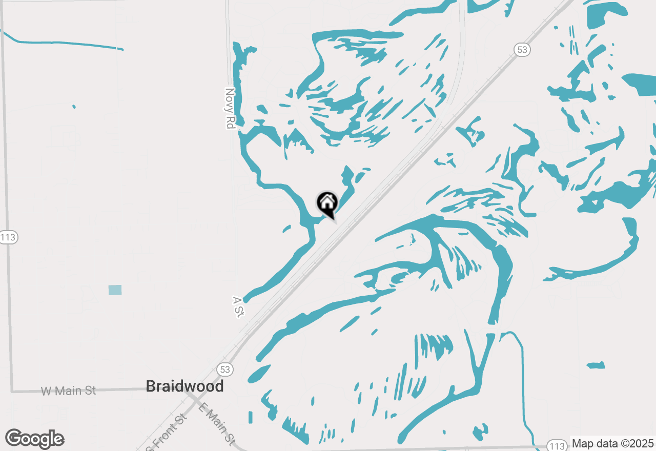 Map of 165 Harbor Landing, Braidwood, IL 60408