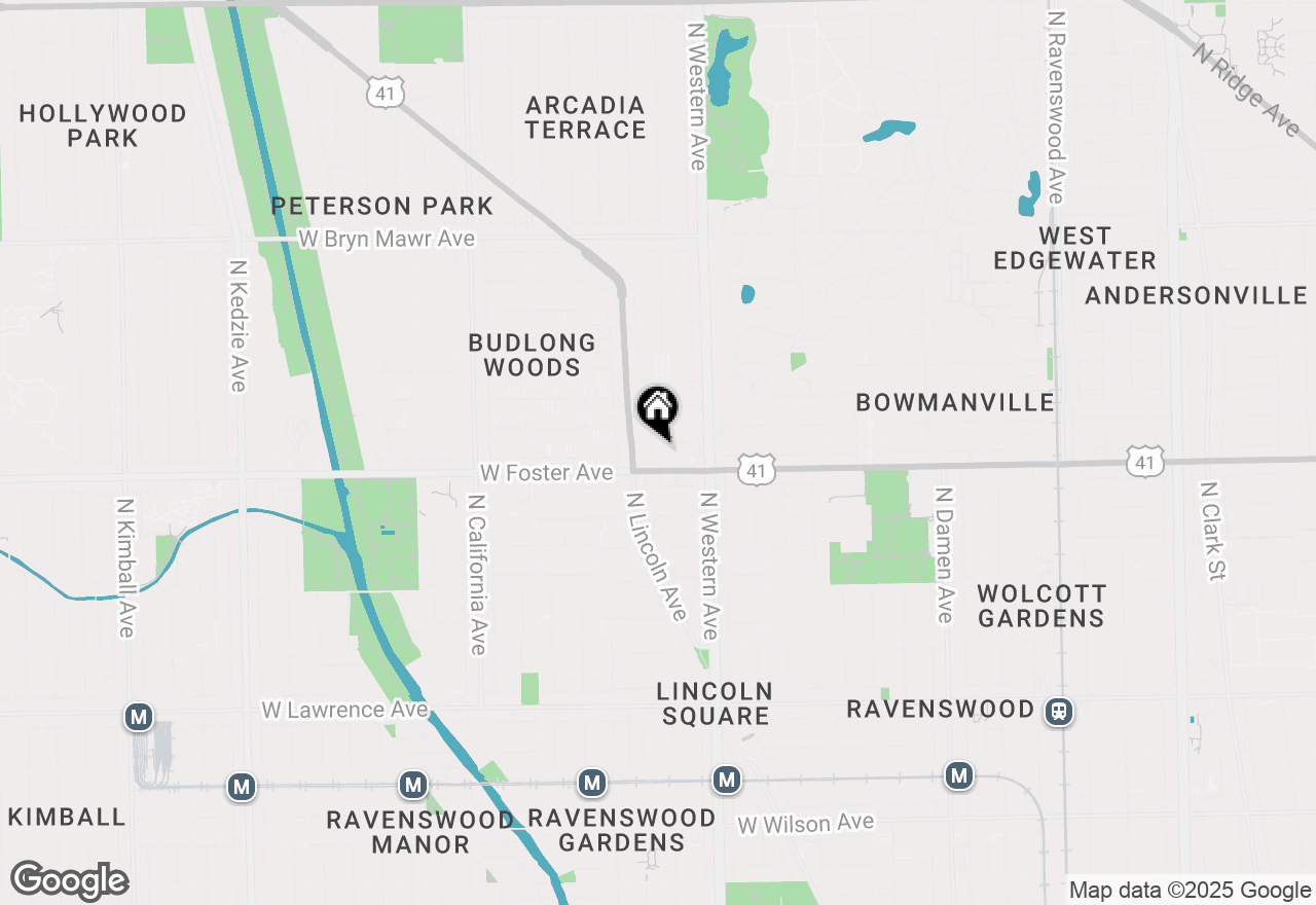 Map of 5228 N Campbell Avenue #2A, Chicago, IL 60625