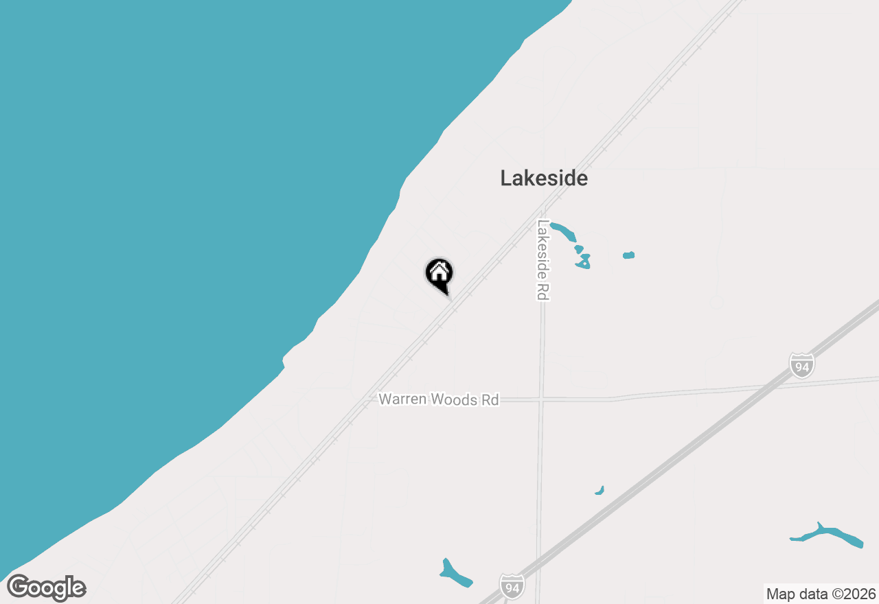 Map of 9177 Shady Lane, Lakeside, MI 49116