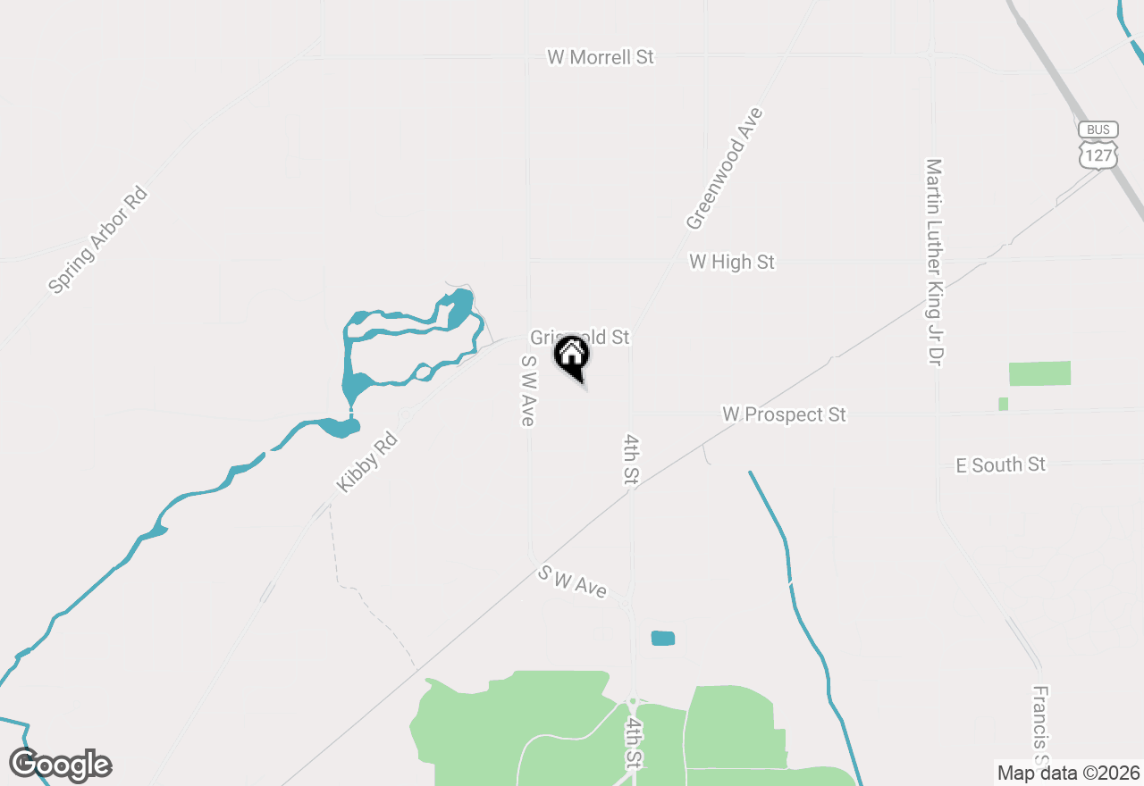 Map of 754 Oakridge Drive, Jackson, MI 49203