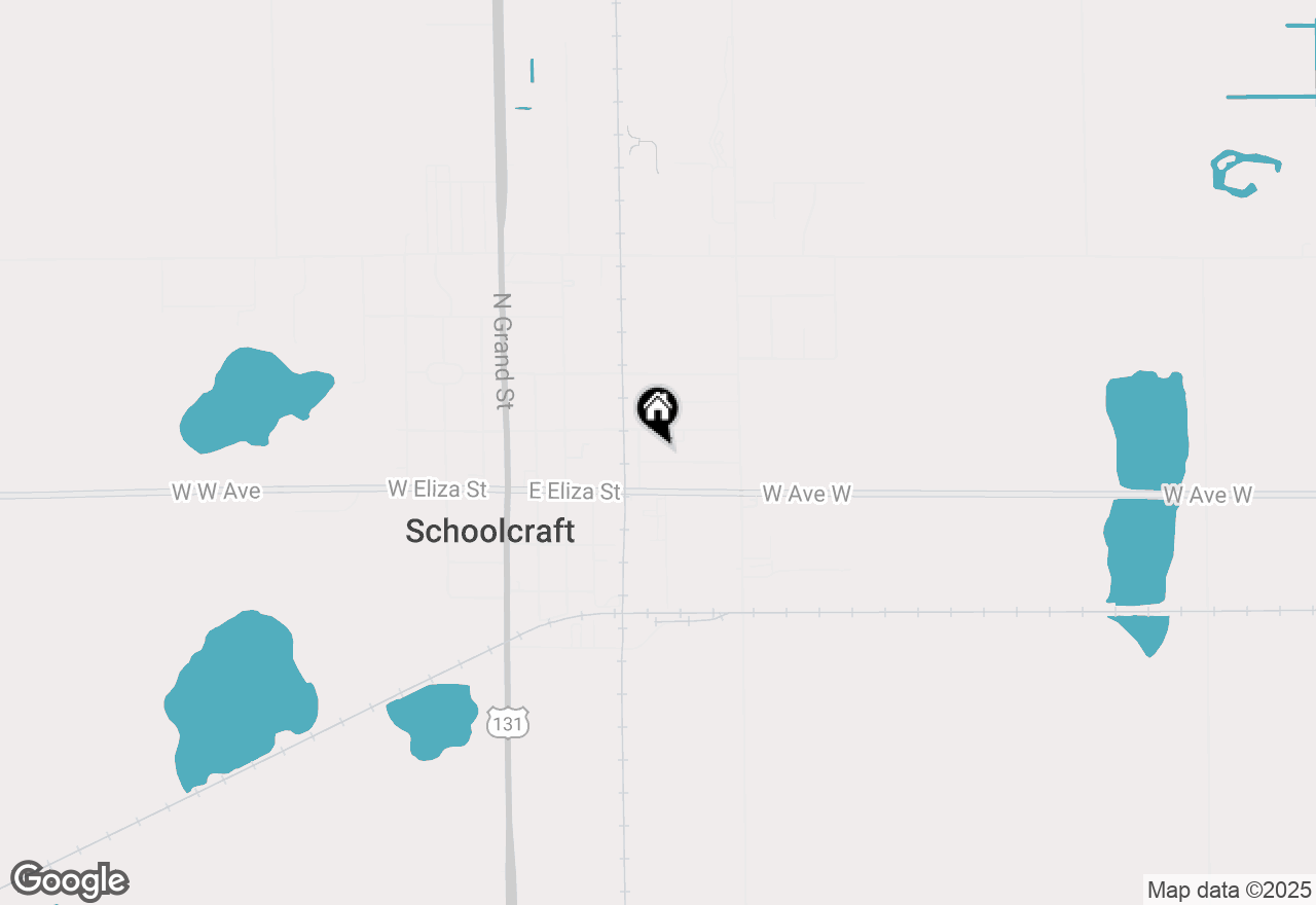 Map of 515 Osterhout Street, Schoolcraft, MI 49087