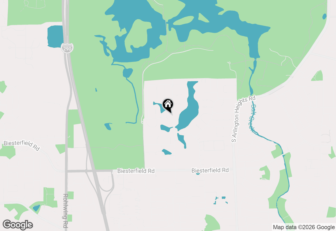 Map of 758 Moore Drive #758, Elk Grove Village, IL 60007