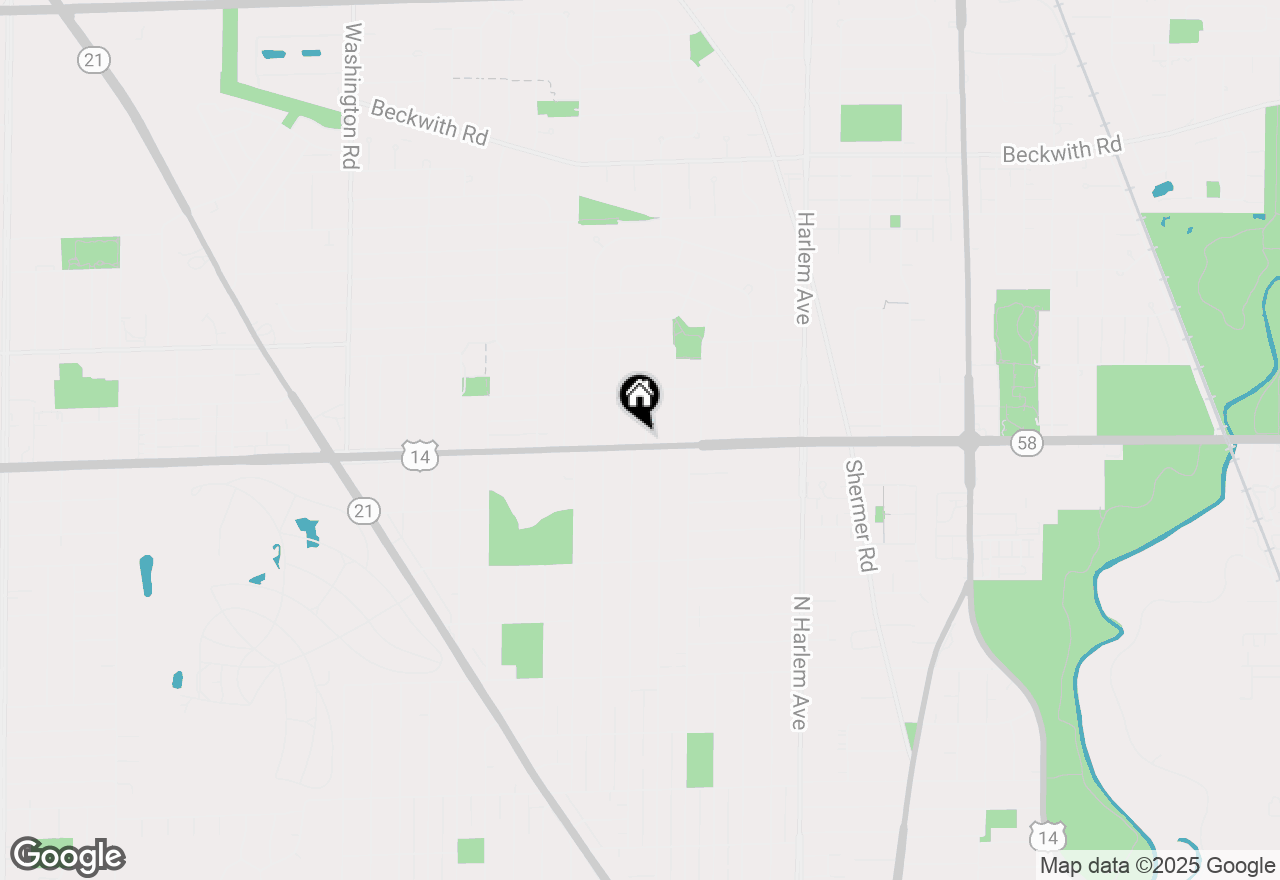 Map of 8802 Olcott Avenue, Morton Grove, IL 60053