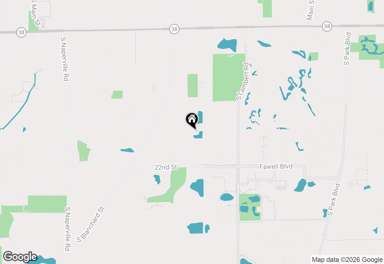 Map of 1678 Groton Court #1678, Wheaton, IL 60189