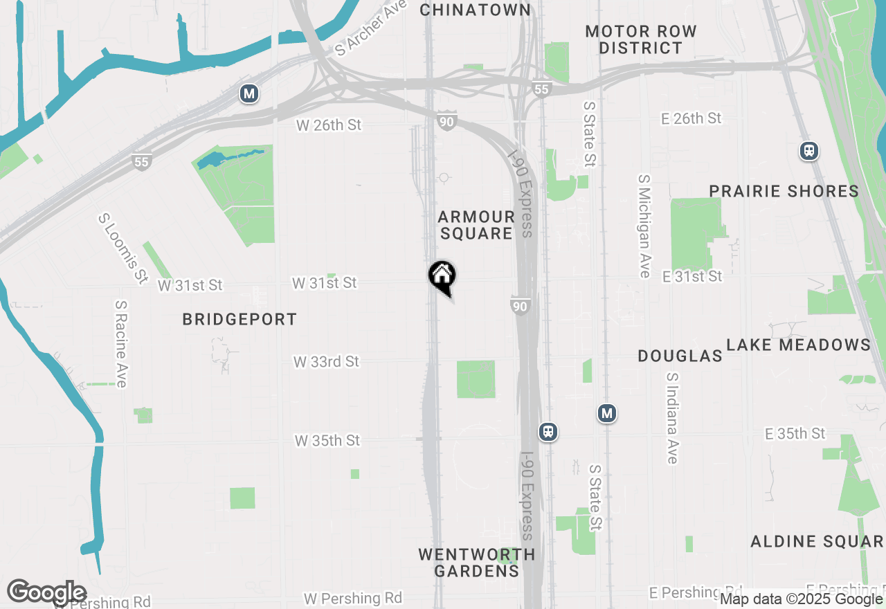 Map of 3136 S Shields Avenue #3, Chicago, IL 60616