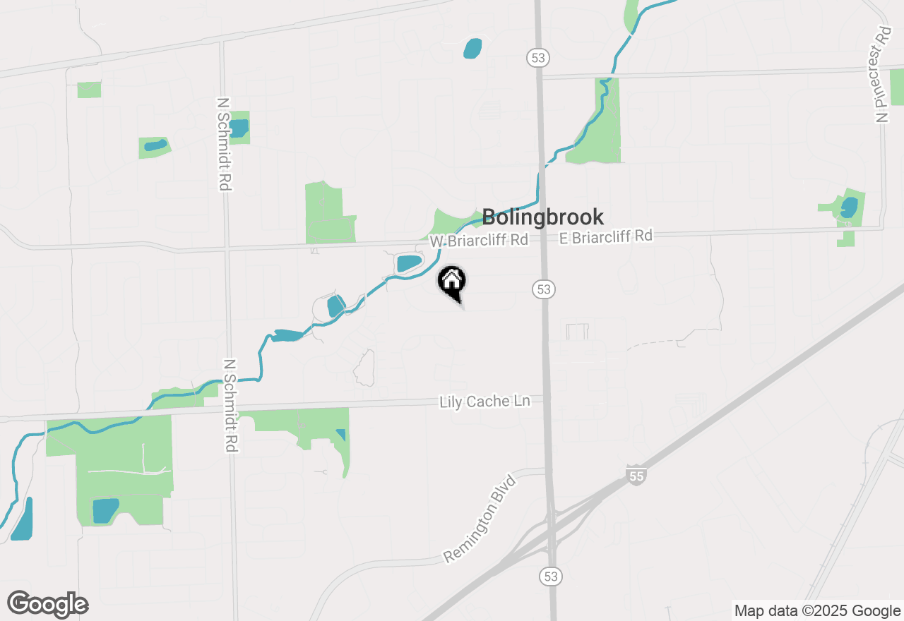 Map of 184 Fairwood Drive, Bolingbrook, IL 60440