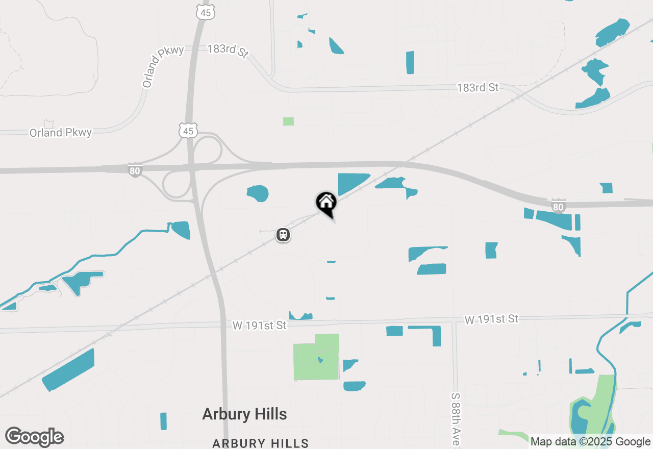 Map of 9210 W Westinghouse Court, Mokena, IL 60448
