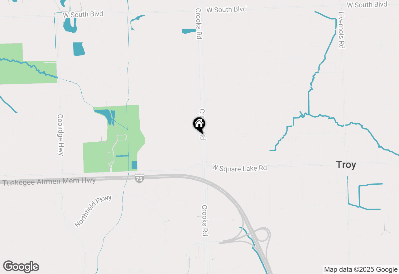 Map of 1047 Falcon Drive, Troy, MI 48098