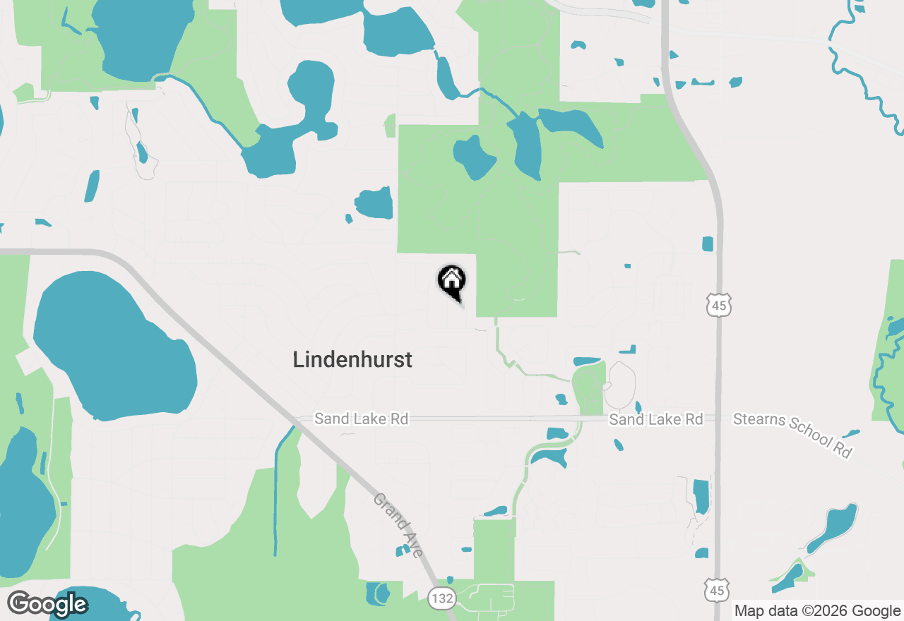 Map of 151 Rose Tree Lane, Lindenhurst, IL 60046