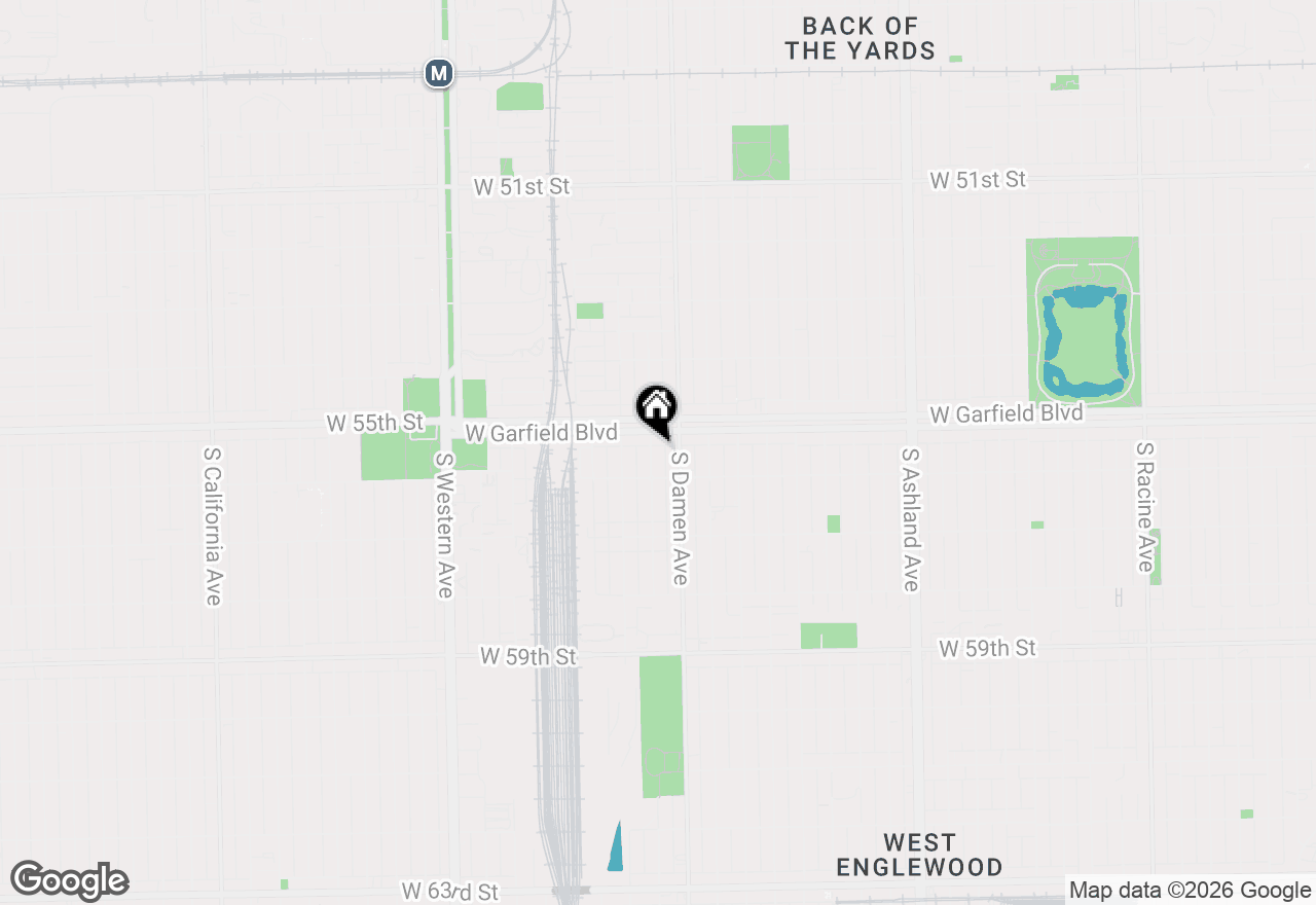 Map of 5519 S Seeley Avenue, Chicago, IL 60636