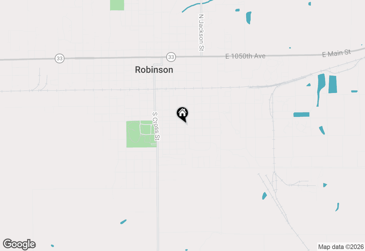 Map of 408 E Saint Petersburg Street, Robinson, IL 62454