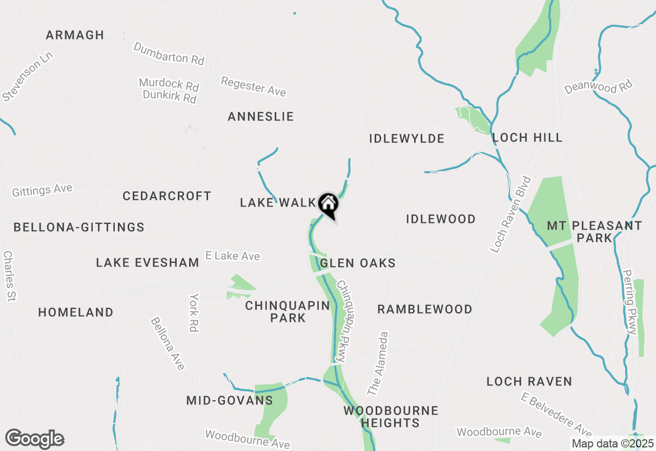 Map of 6139 Chinquapin Parkway, Baltimore, MD 21239