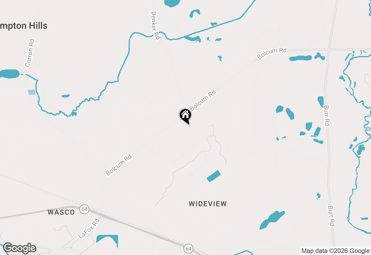 Map of 39W480 Abbey Glen Court, St. Charles, IL 60175