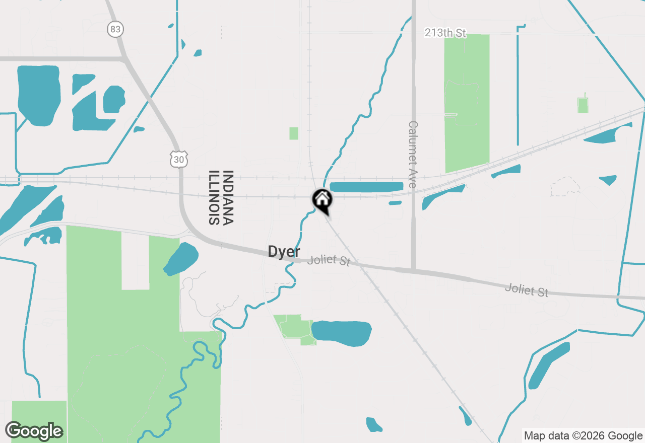 Map of 1931 Church Street, Dyer, IN 46311