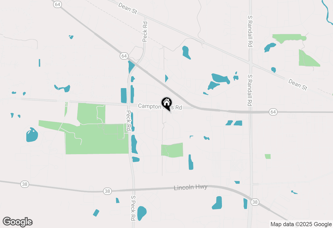 Map of 240 Grand Ridge Road, St. Charles, IL 60175