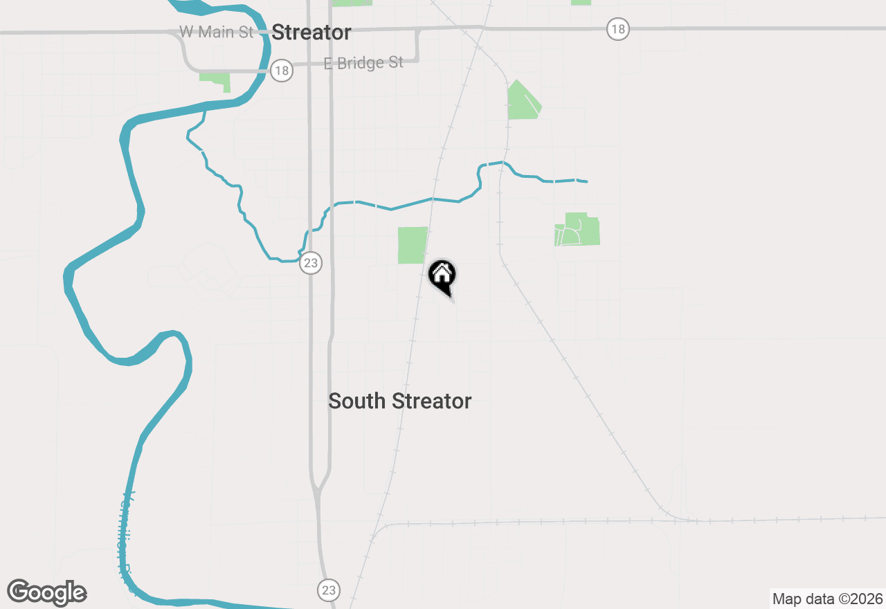 Map of 909 Cable Street, Streator, IL 61364