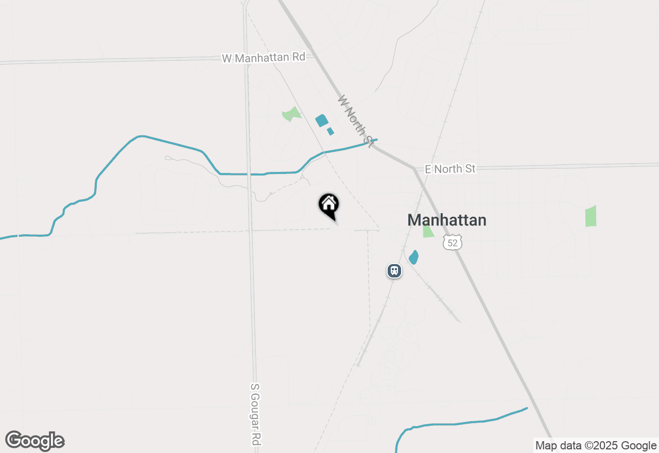 Map of 25700 Oconnel Lane, Manhattan, IL 60442