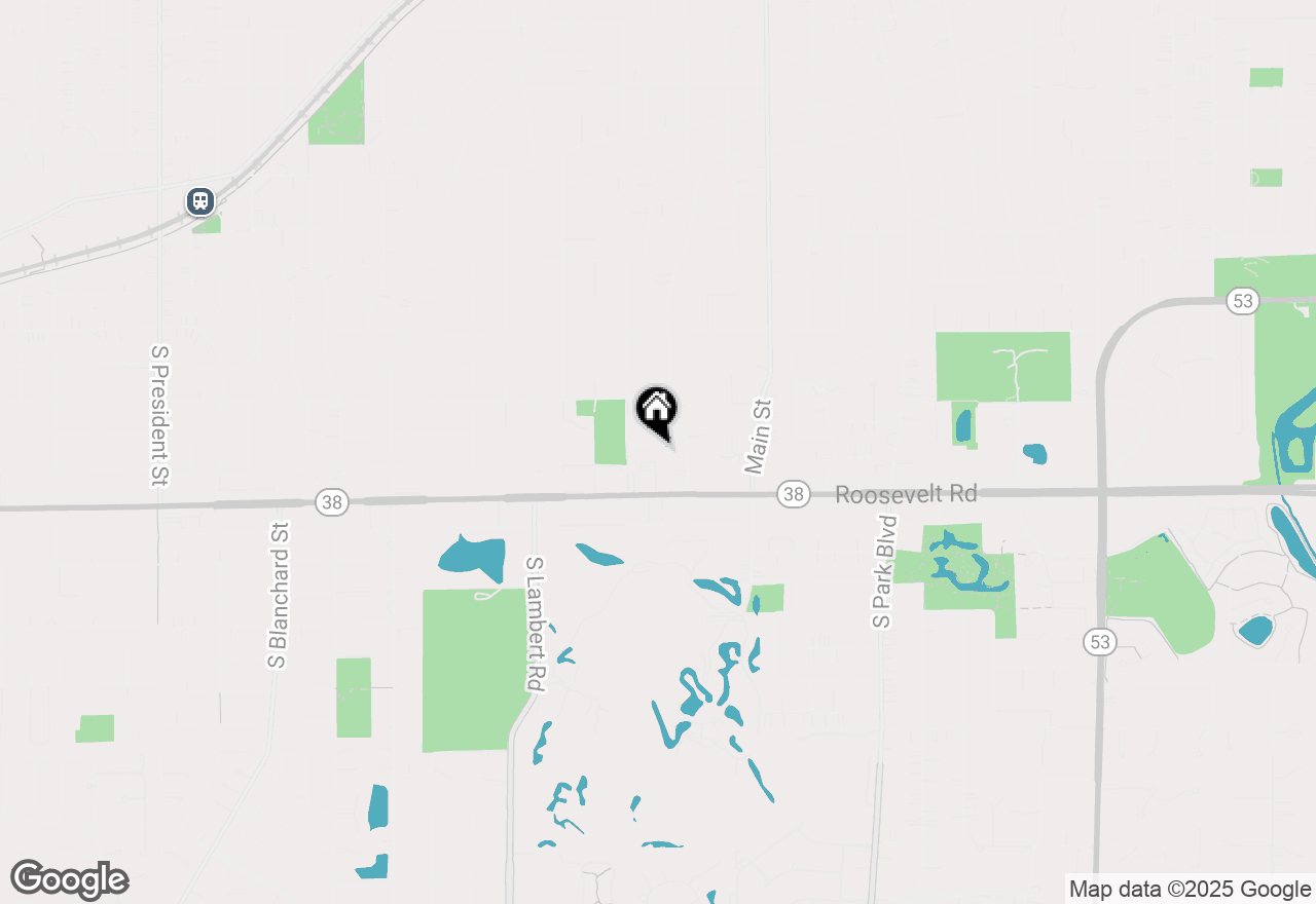 Map of 427 Dorset Place, Glen Ellyn, IL 60137