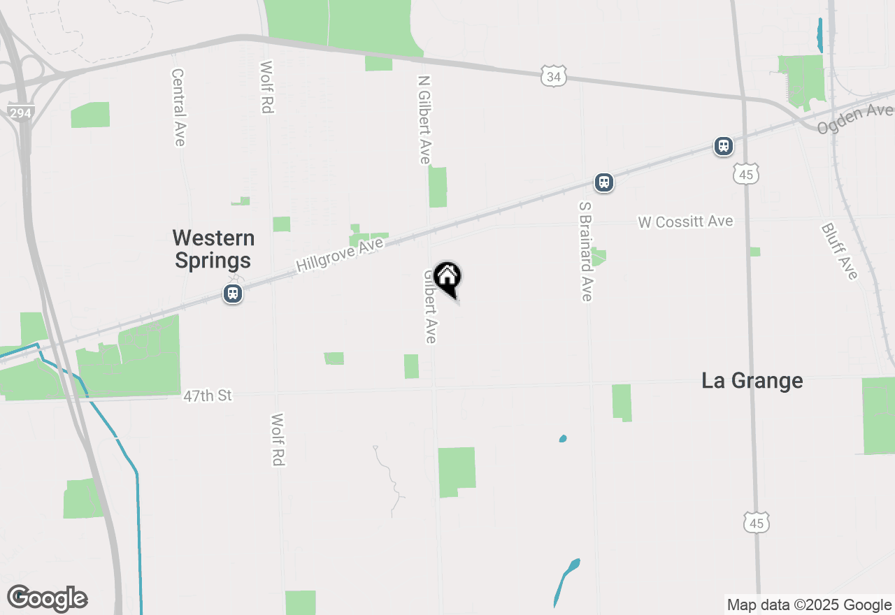 Map of 300 S Peck Avenue, La Grange, IL 60525