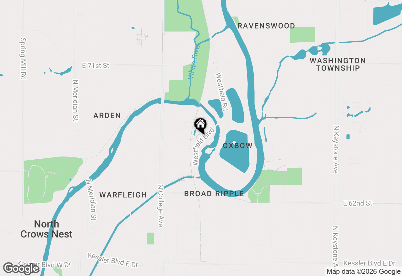 Map of 6587 Reserve Drive, Indianapolis, IN 46220