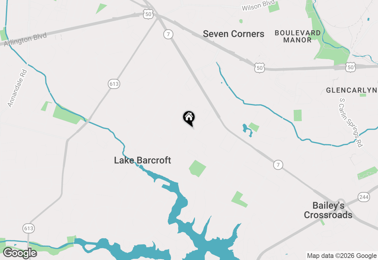 Map of 6207 Cheryl Drive, Falls Church, VA 22044