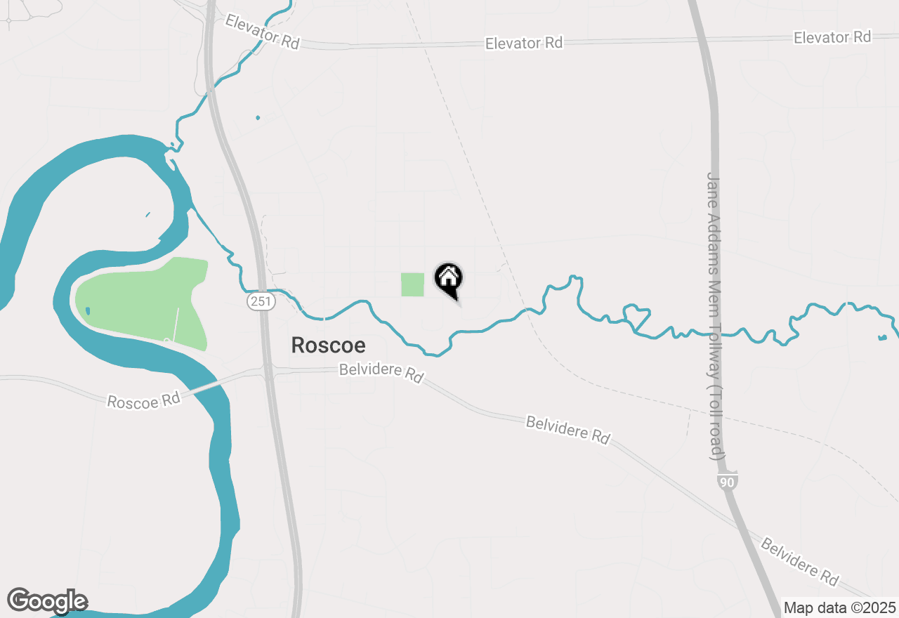 Map of 10679 Harrison Court, Roscoe, IL 61073