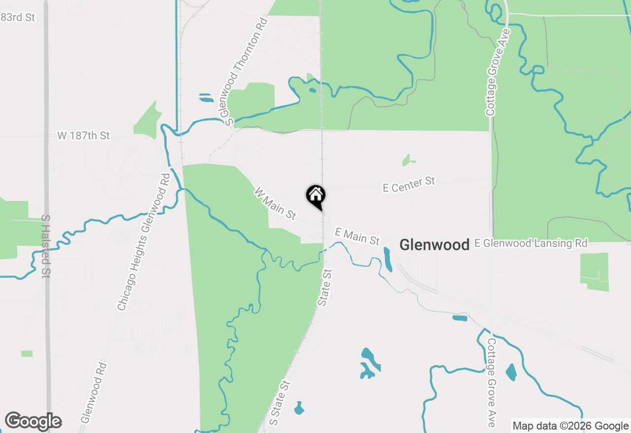 Map of 30 Nugent Street #330, Glenwood, IL 60425
