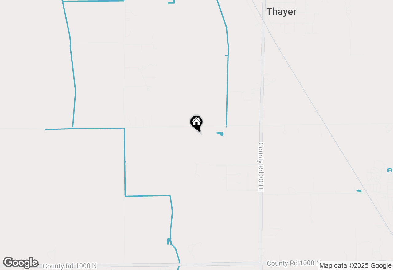 Map of 2549 E 1100 N, Demotte, IN 46310