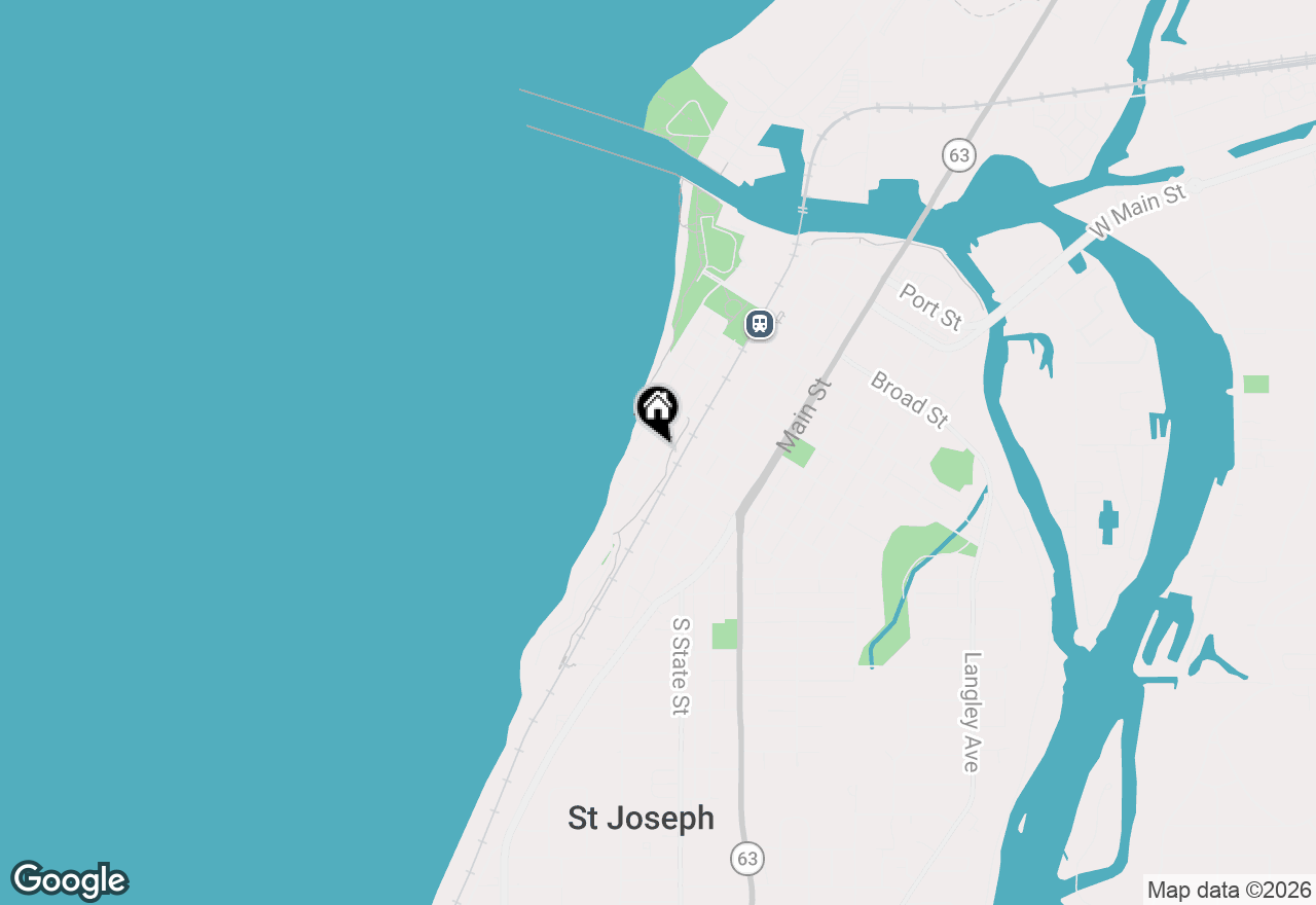 Map of 909 Lions Park Drive, St. Joseph, MI 49085