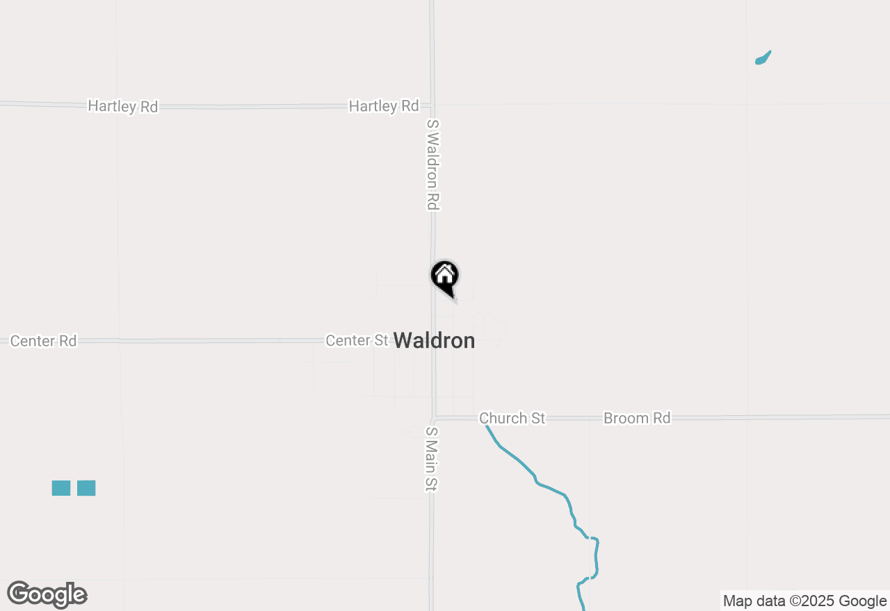 Map of 105 Hillsdale Street, Waldron, MI 49288