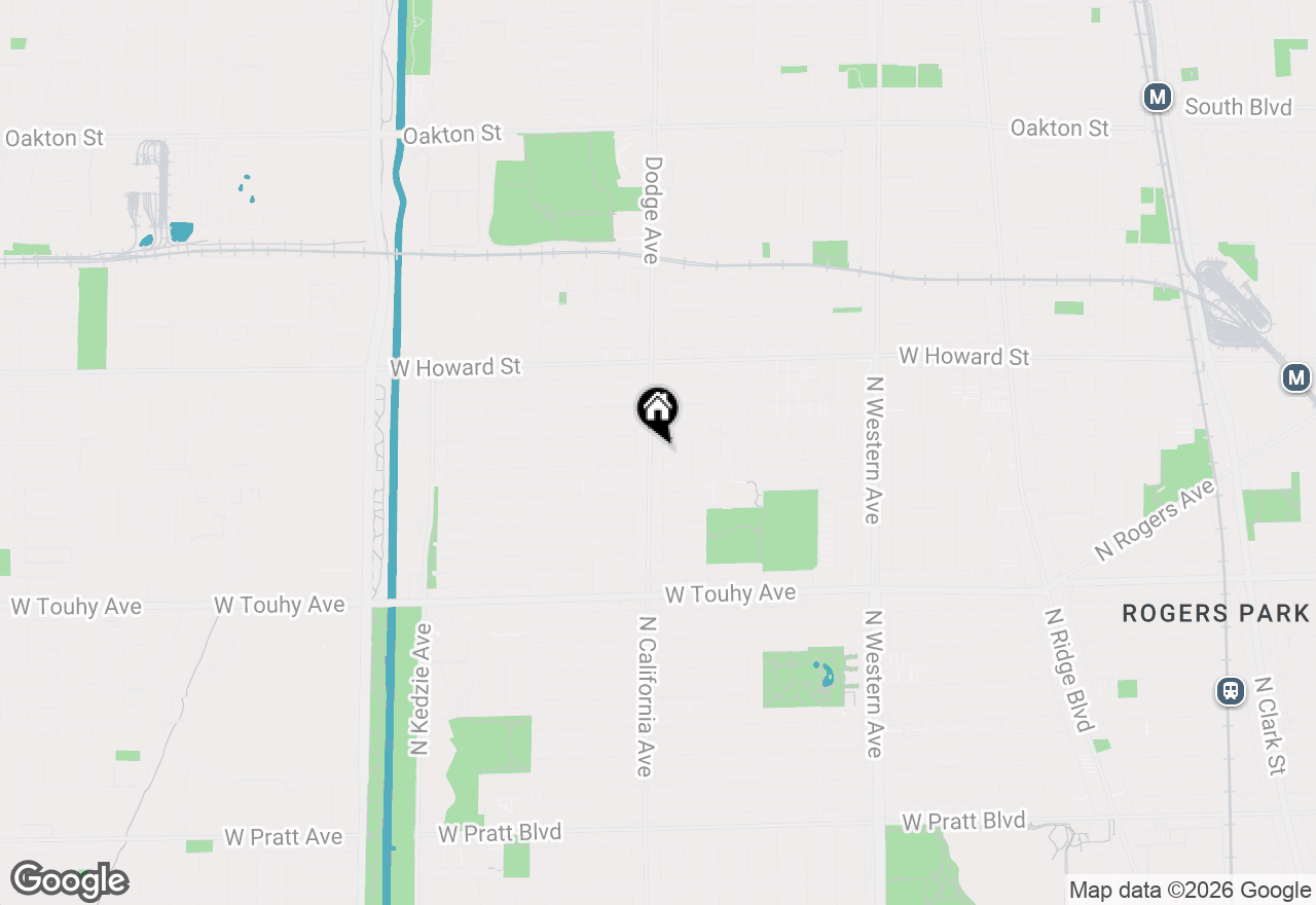 Map of 7425 N California Avenue, Chicago, IL 60645