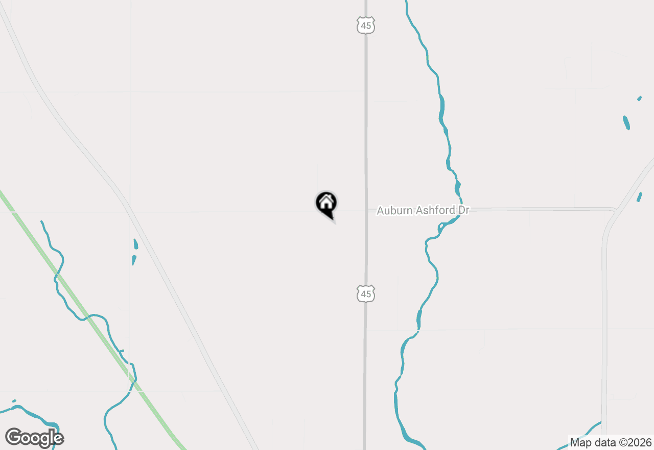 Map of W1780 W Auburn Ashford Dr, Campbellsport, WI 53010
