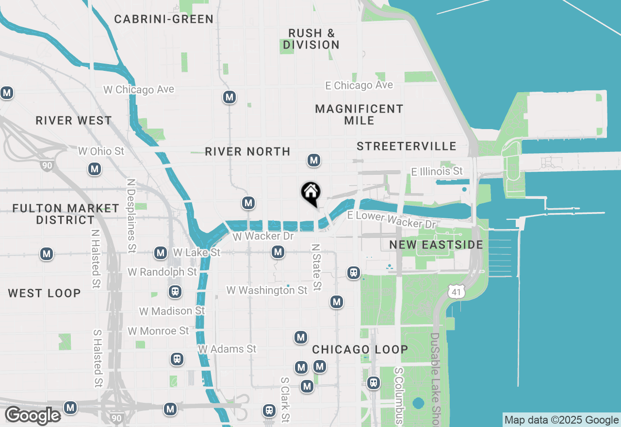 Map of 300 N State Street #3911, Chicago, IL 60654