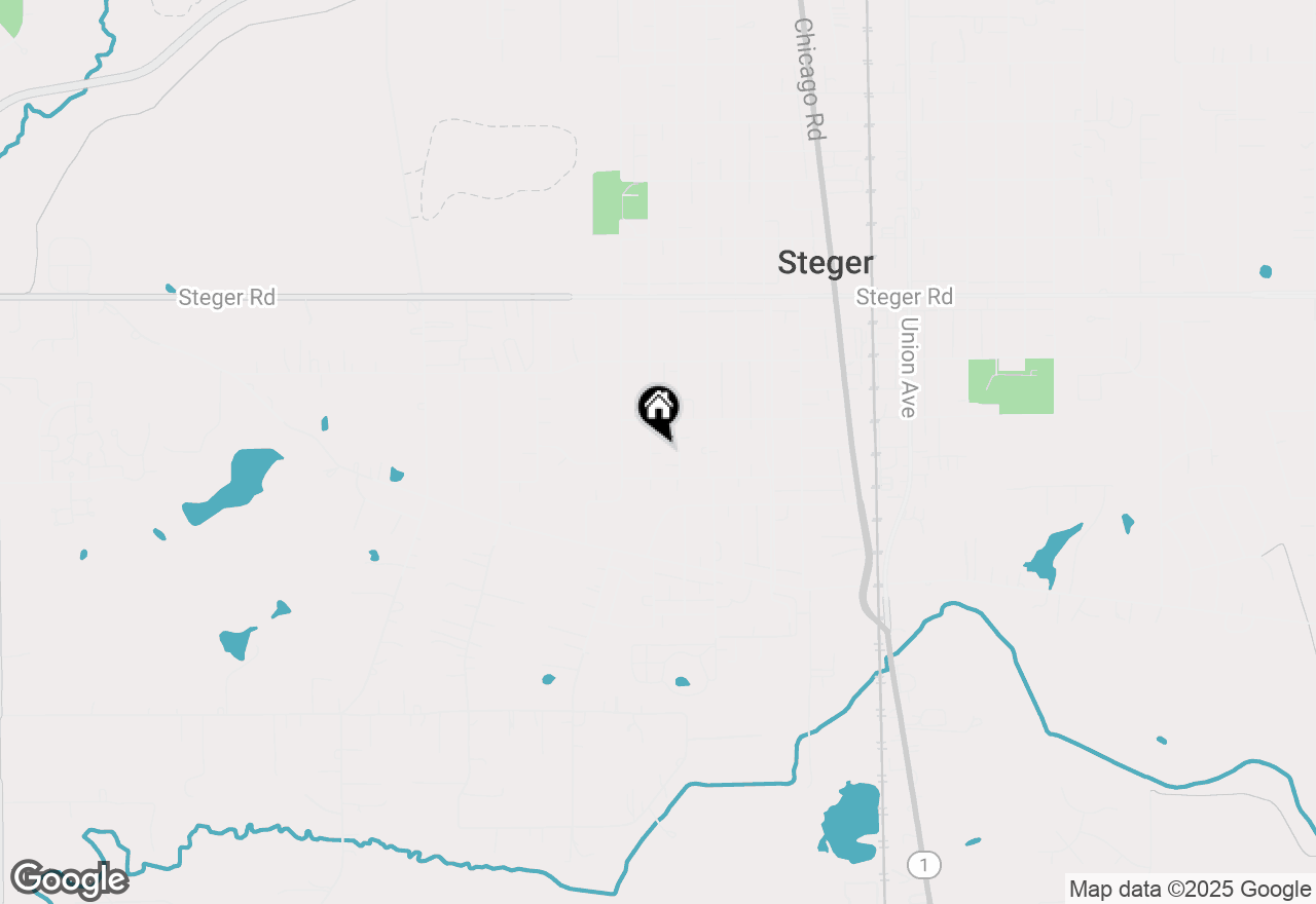 Map of 3625 Morgan Street, Steger, IL 60475