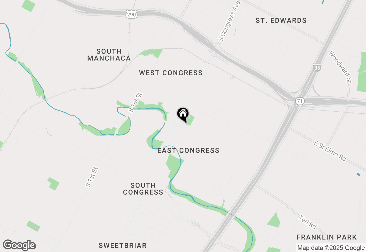Map of 4801 S Congress Ave #H2, Austin, TX 78745