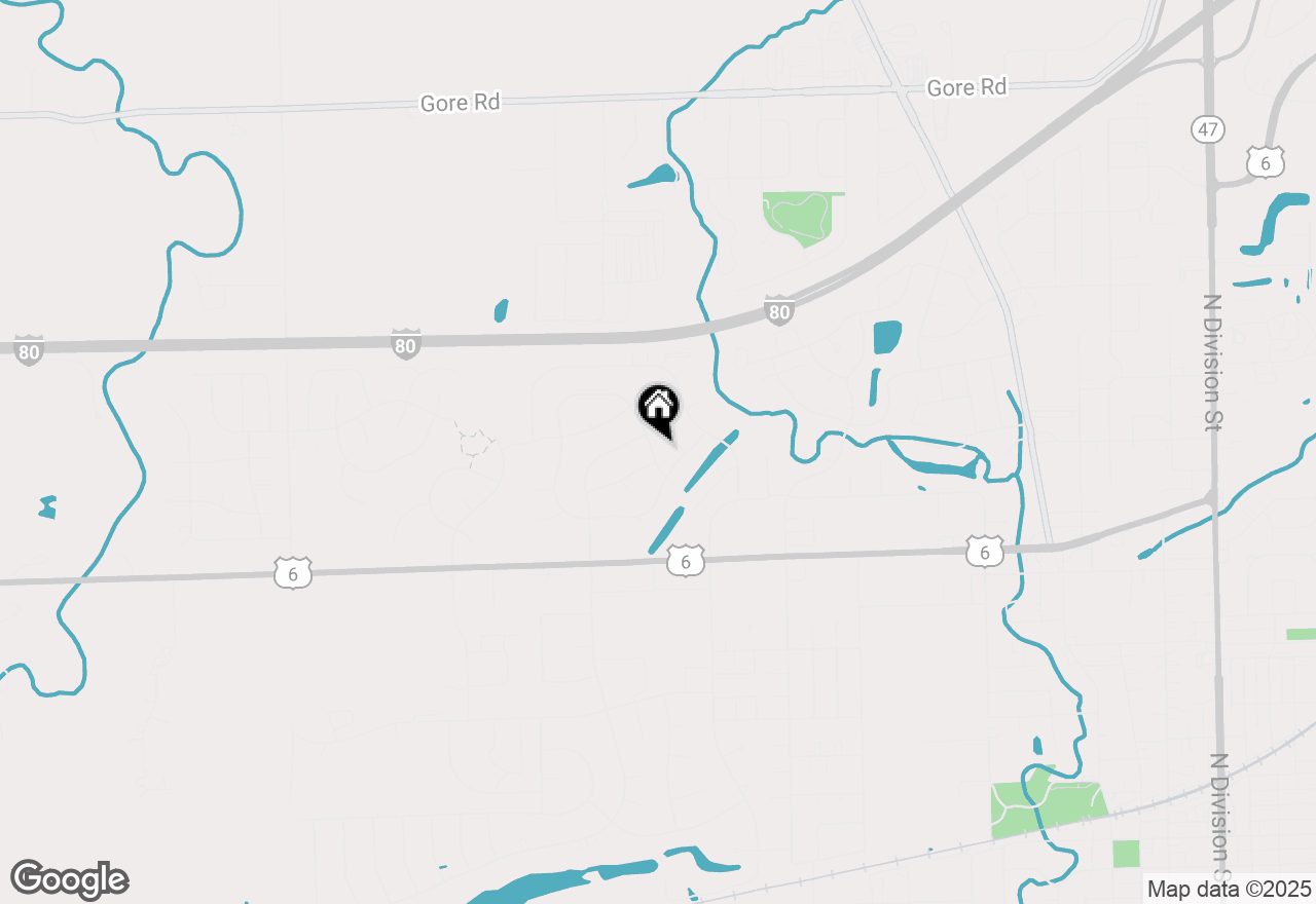 Map of 1675 Schubert Drive, Morris, IL 60450