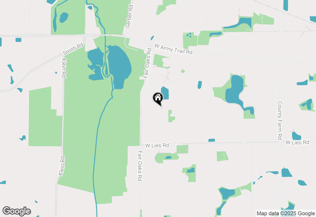 Map of 28W264 Riviera Court, Bartlett, IL 60103