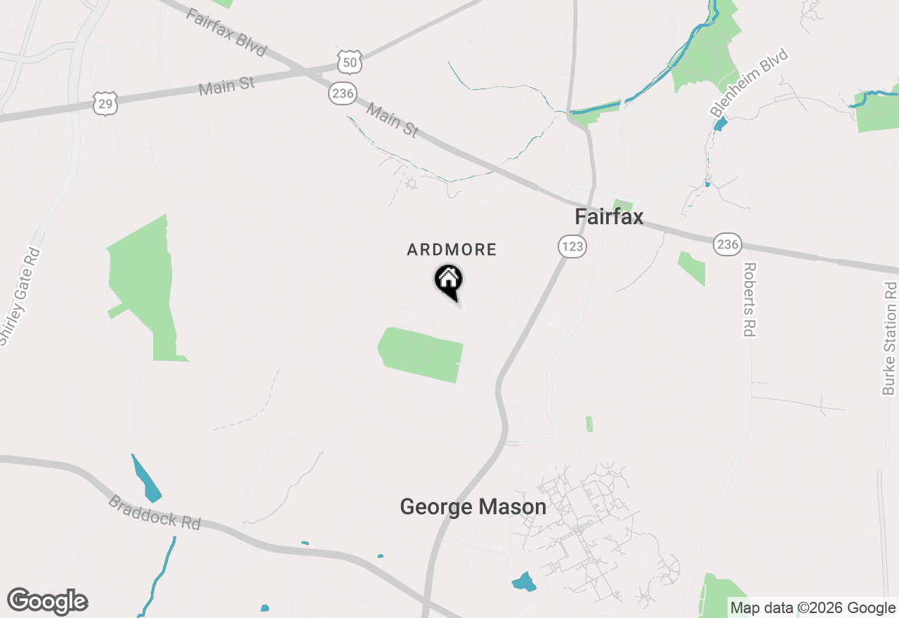 Map of 10634 Pocket Place, Fairfax, VA 22030